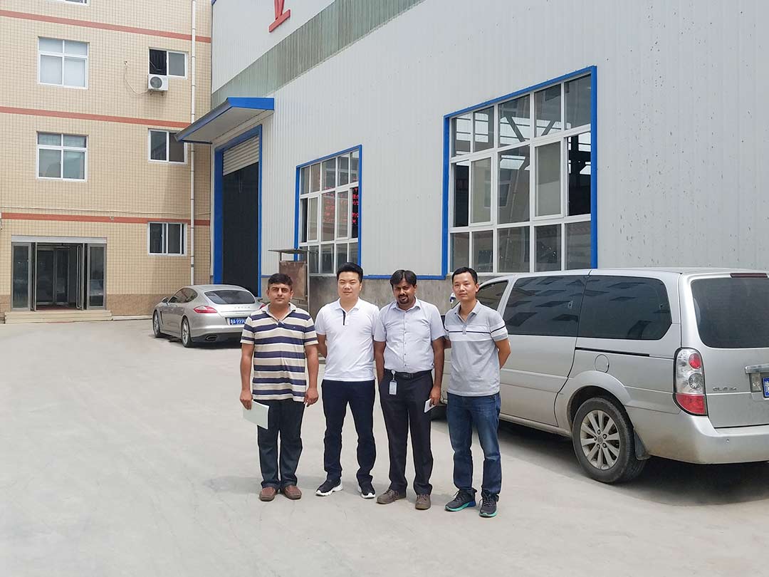 2018年5月巴基斯坦客戶來(lái)訪